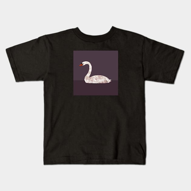 Swan Lake Kids T-Shirt by Hayh0